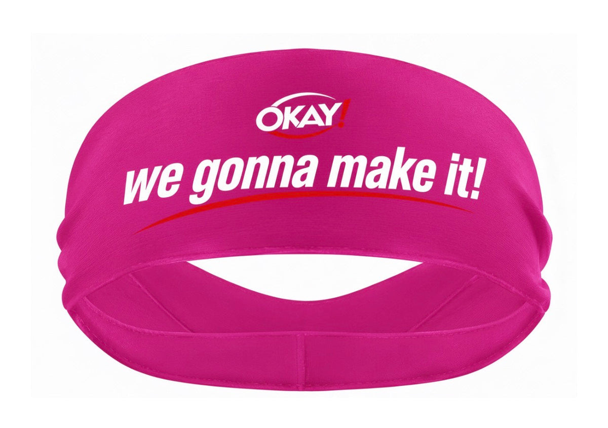 OKAY! Headband Navy – we gonna make it!