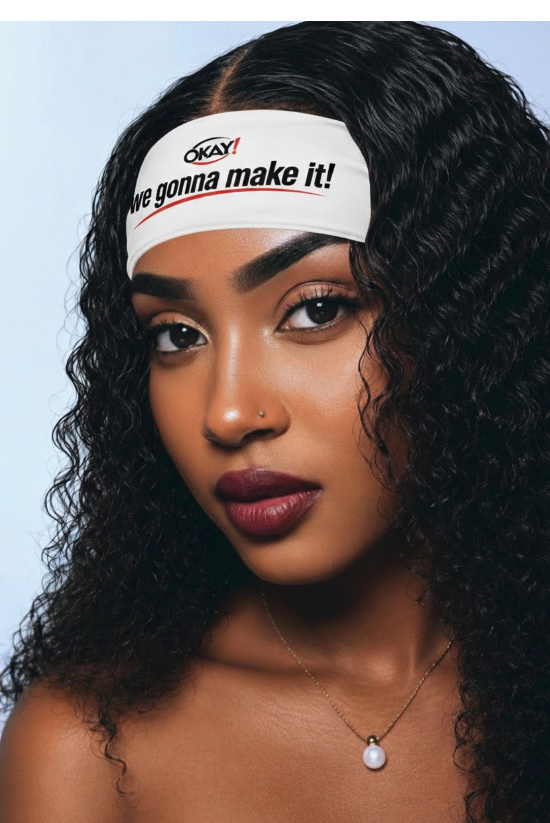 OKAY! Headband Blanc – we gonna make it!