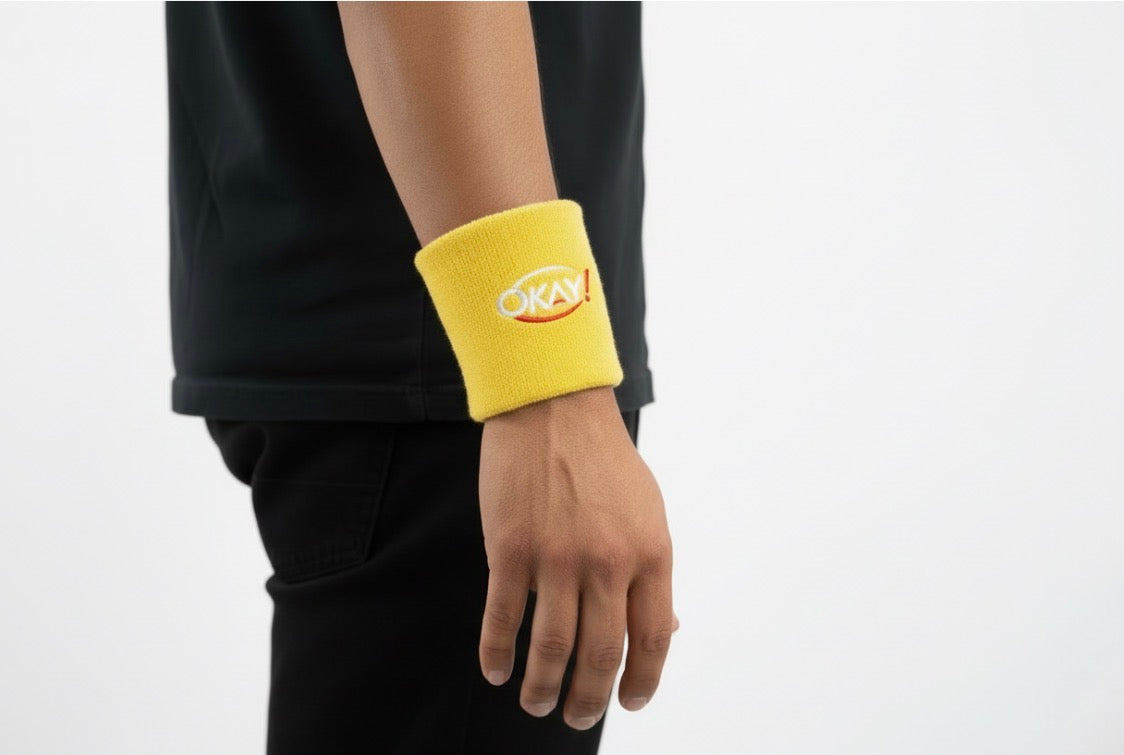 OKAY! Sports Sweatbands Wristbands