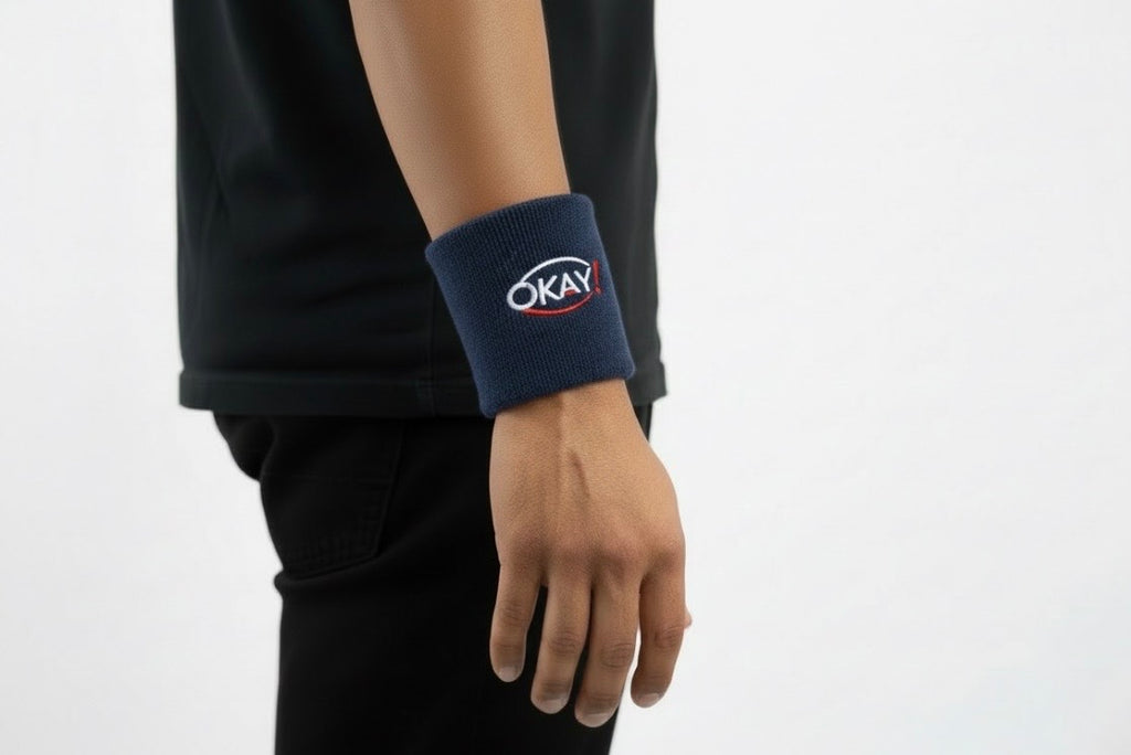 OKAY! Sports Sweatbands Wristbands