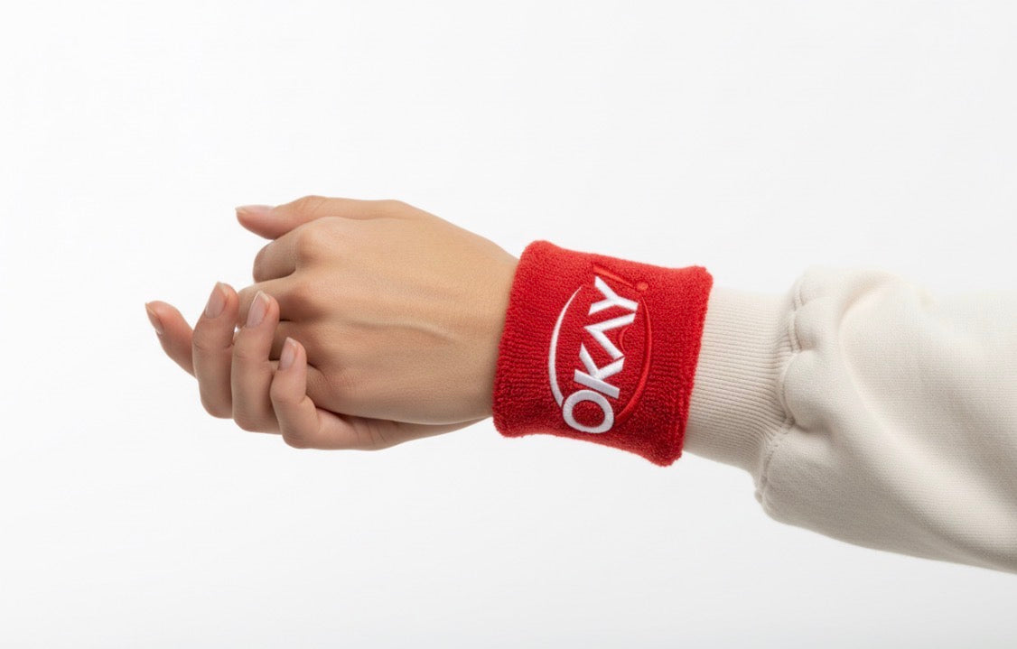 OKAY! Sports Sweatbands Wristbands