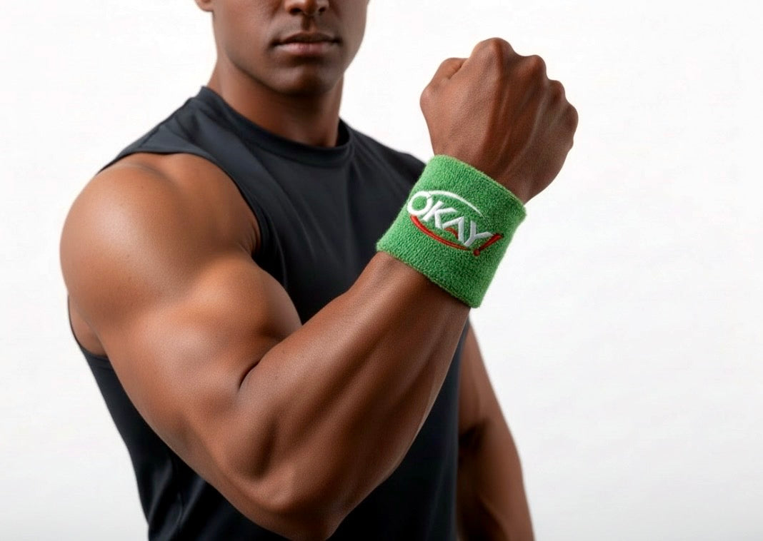 OKAY! Sports Sweatbands Wristbands